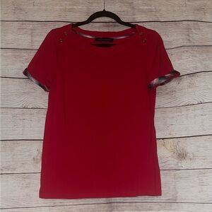 Tommy Hilfiger Red Short Sleeve Tee